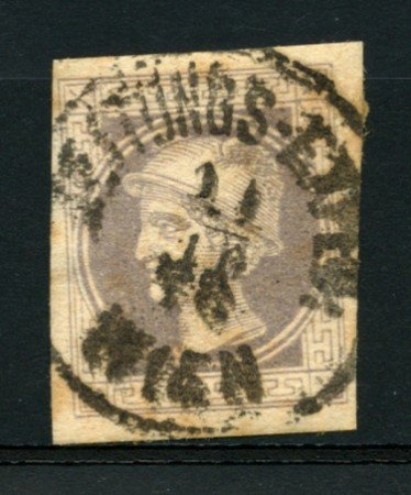 1867 - LOTTO/12346 - AUSTRIA - 1 K. VIOLETTO GRIGIO PER GIORNALI - USATO