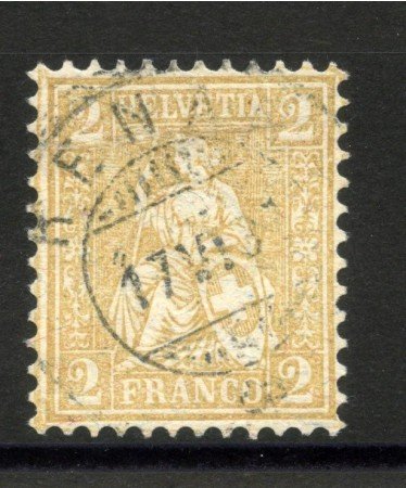 1881 - SVIZZERA - LOTTO/40623 - 2 CENT.  BISTRO - USATO