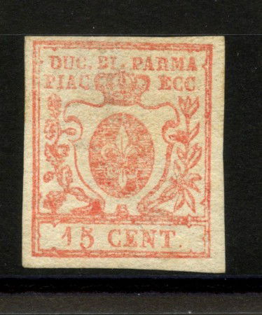 1859 - DUCATO DI PARMA - LOTTO/40242 - 15 cent. VERMIGLIO - NUOVO S/G