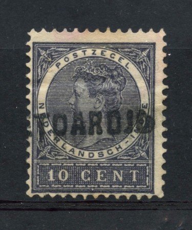 1903/08 - INDIE OLANDESI - 10c. ARDESIA - USATO - LOTTO/28784A