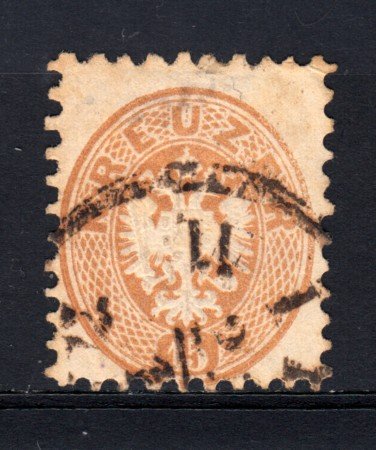 1863/64 - LOTTO/14134 - AUSTRIA - 15 Kr. BISTRO - USATO