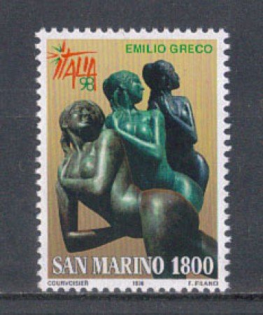 1998 - LOTTO/8196 - SAN MARINO - ESPOSIZ.ITALIA 98 - NUOVO
