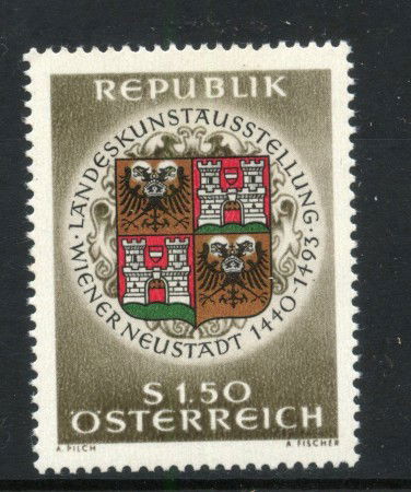 1966 - AUSTRIA - LOTTO/42566 - ESPOSIZIONE D'ARTE - NUOVO