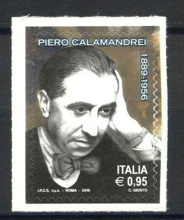 2016 - REPUBBLICA - PIERO CALAMANDREI - NUOVO - LOTTO/36965