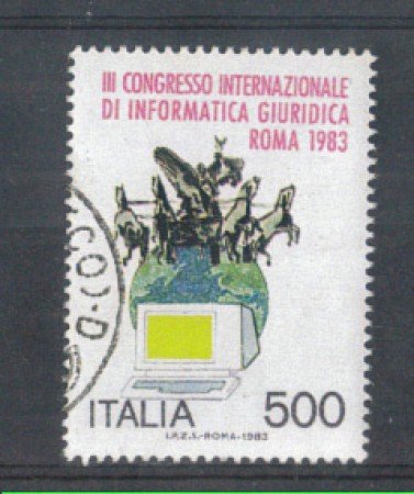 1983 - LOTTO/6791U - REPUBBLICA - INFORMATICA GIURIDICA - USATO