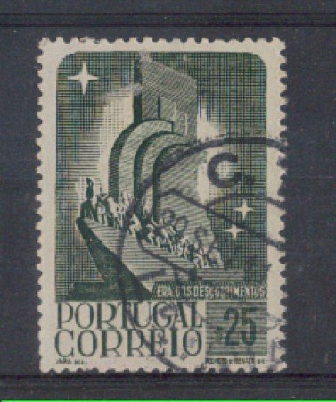 1940 - LOTTO/9706CU - PORTOGALLO - 25c. MONARCHIA - USATO