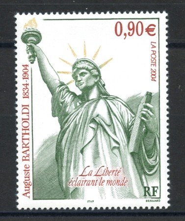 2004 - FRANCIA - LOTTO/38716 - AUGUSTE BARTTHOLDI - NUOVO