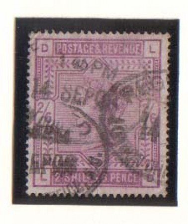 1883 - LBF/2493 - GRAN BRETAGNA- 2/6 VIOLETTO