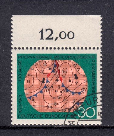 1973 - GERMANIA FEDERALE - METEREOLOGIA - USATO - LOTTO/31520U