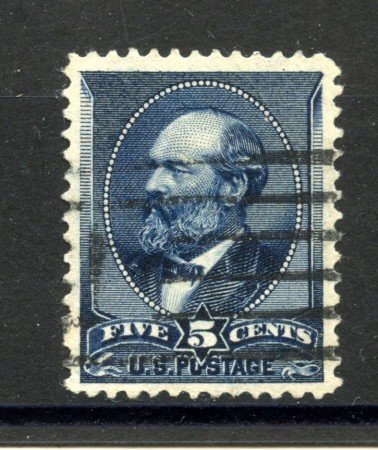  1887 - STATI UNITI - LOTTO/41525 - 5 CENT. A. GARFIELD - USATO