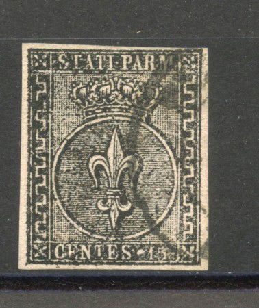 1852 - DUCATO DI PARMA - LOTTO/40236 - 15 cent. ROSA - USATO