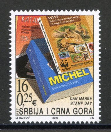 2003 - SERBIA MONTENEGRO - LOTTO/37626 - GIORNATA DEL FRANCOBOLLO - NUOVO