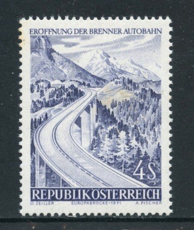 1971 - AUSTRIA - AUTOSTRADA DEL BRENNERO - NUOVO - LOTTO/27974
