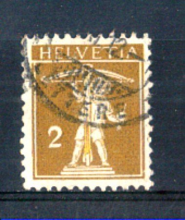 1910 - LOTTO/SVI134U - SVIZZERA - 2c. BISTRO OLIVA - USATO