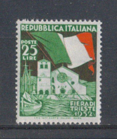 1952 - LOTTO/6184 - REPUBBLICA - FIERA DI TRIESTE