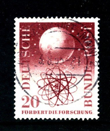 1955 - GERMANIA FEDERALE - RICERCHE SCIENTIFICHE - USATO- LOTTO/10511U