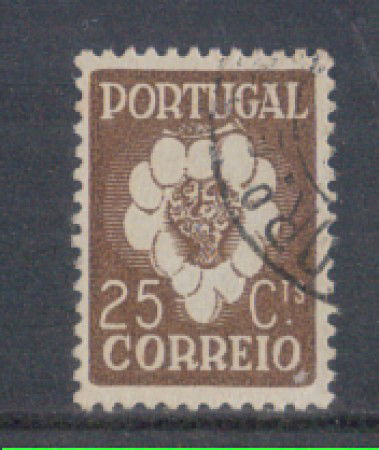1938 - LOTTO/9700BU - PORTOGALLO - 25c. VITE E VINO- USATO