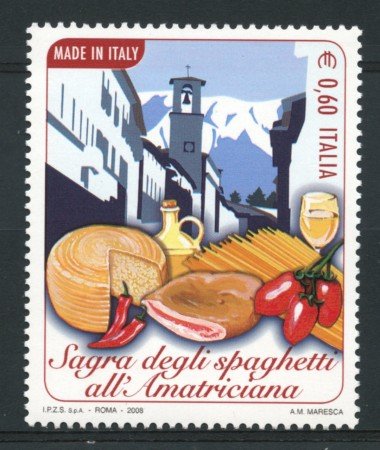 2008 - LOTTO/13779 - REPUBBLICA - MADE IN ITALY SPAGHETTI - NUOVO