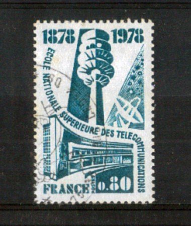 1978 - LOTTO/FRA1984U - FRANCIA - SCUOLA TELECOMUNICAZIONI - USATO