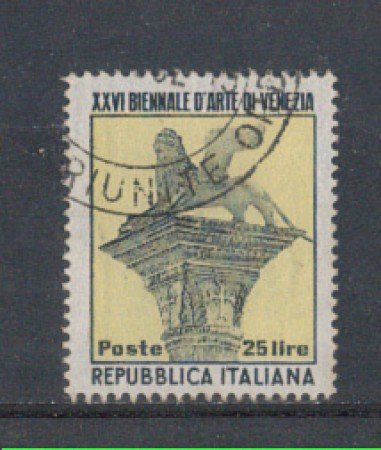 1952 - LOTTO/6182U - REPUBBLICA - BIENNALE DI VENEZIA USATO