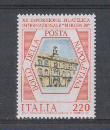 1980 - LOTTO/6716 - REPUBBLICA - EXPO FILATELICA NAPOLI
