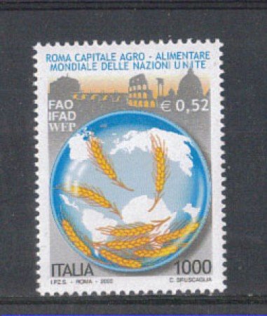 2000 - LOTTO/7276 - REPUBBLICA - AGRO-ALIMENTARE