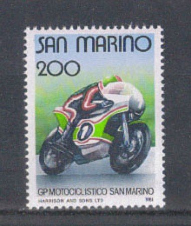 1981 - LOTTO/8015 - SAN MARINO - MOTOCICLISMO