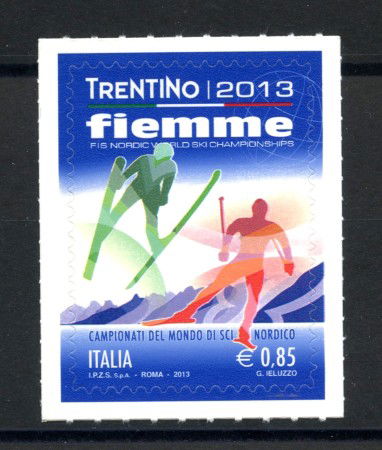 2013 - REPUBBLICA - SCI NORDICO FIEMME - NUOVO - LOTTO/36801