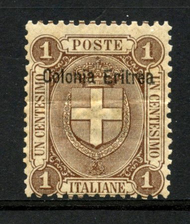 1895 - ERITREA - 1 CENT. BRUNO - NUOVO - LOTTO/11456
