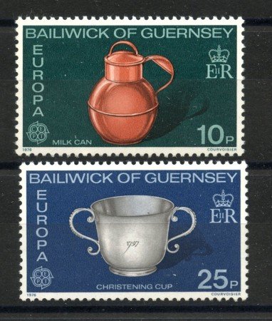 1976 - GUERNSEY - LOTTO/41387 - EUROPA 2v. - NUOVI