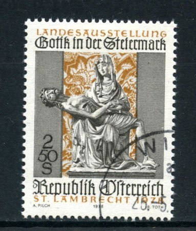 1978 - AUSTRIA - ARTE GOTICA - USATO - LOTTO/28104