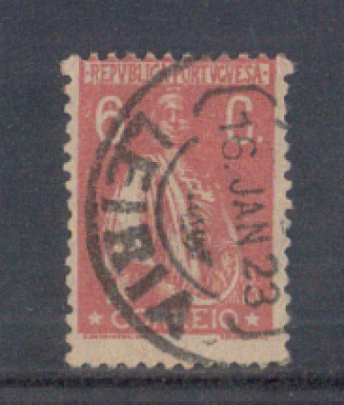 1930 - LOTTO/9687CU - PORTOGALLO - 6c. BRUNO ROSSO - USATO