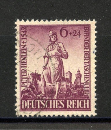 1942 - GERMANIA REICH - PETER HENLEIN - USATO - LOTTO/37520