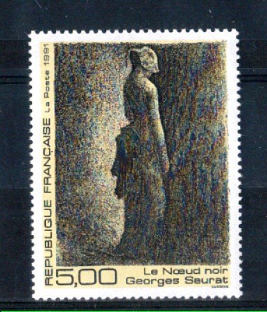 1991 - LOTTO/FRA2682N - FRANCIA - 5 Fr. GEORGES SEURAT - NUOVO