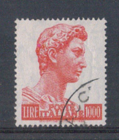 1957 - LOTTO/6314U - REPUBBLICA - 1000 L. S.GIORGIO USATO