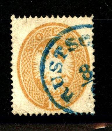 1863 - LOMBARDO VENETO - LOTTO/40201 - 15 SOLDI  BRUNO - USATO