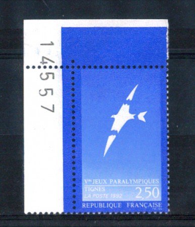 1991 - LOTTO/FRA2724N - FRANCIA - 1,20 GIOCHI PARAOLIMPICI - NUOVO