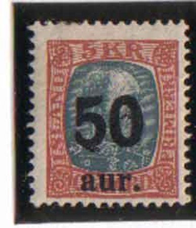 1925 - LOTTO/3564 - ISLANDA - 50 AUR SU 5K.