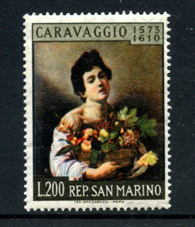 1960  - SAN MARINO - 200 LIRE CARAVAGGIO - NUOVO - LOTTO/36703