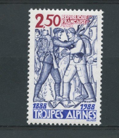 1988 - LOTTO/17461 - FRANCIA - TRUPPE ALPINE - NUOVO