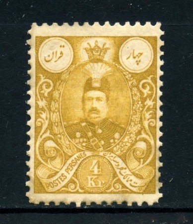 1907 - IRAN - 4 Kr. MOHAMMED ALI - NUOVO - LOTTO/25526