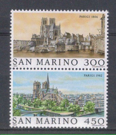 1982 - LOTTO/8026 - SAN MARINO - PHILEXFRANCE 2v. - NUOVI