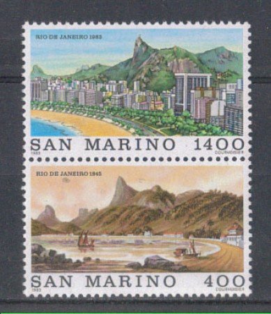 1983 - LOTTO/8039 - SAN MARINO - BRASILIANA 83 - NUOVI