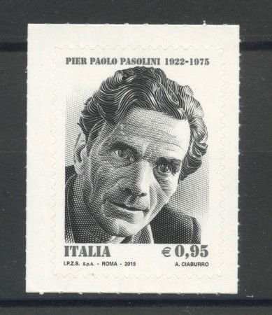 2015 - REPUBBLICA - PIER PAOLO PASOLINI - NUOVO - LOTTO/36920