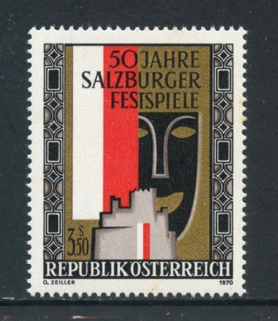 1970 - AUSTRIA - FESTIVAL DI SALISBURGO - NUOVO - LOTTO/27954