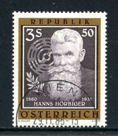 1985 - AUSTRIA - HANS HORBIGER - USATO - LOTTO/28360