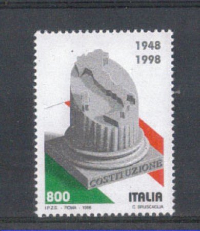 1998 - LOTTO/7177 - REPUBBLICA - COSTITUZIONE ITALIANA