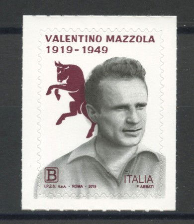 2019 - REPUBBLICA - VALENTINO MAZZOLA - NUOVO - LOTTO/37078