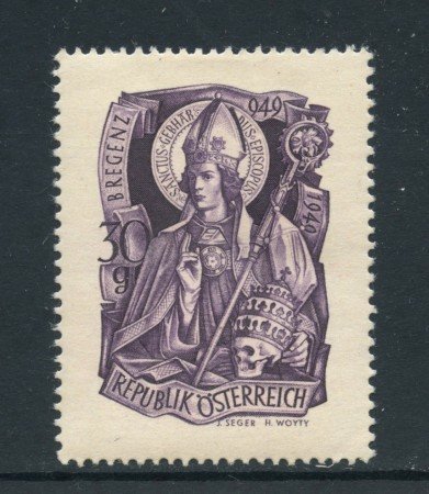 1949 - AUSTRIA - SAN GERARDO - LINGUELLATO - LOTTO/27905