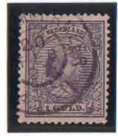 1891 - LOTTO/3586MU  - OLANDA - 1 G. VIOLETTO - USATO
